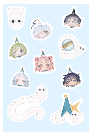 Witch Hat Atelier Matte Sticker Sheet