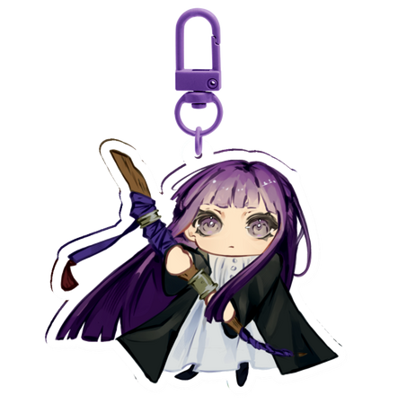 Chibi Fern Acrylic Keychain