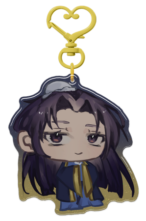 Chibi Jinshi Glitter Epoxy Keychain